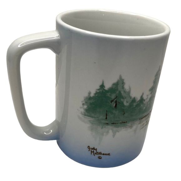 American Bald Eagle Judy Matthews Embossed Tall Mug Otagiri - Picture 4 of 11